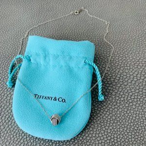 Tiffany & Co Twist Knot Sterling Silver Necklace